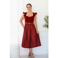 MarJo Dirndl Dirndl True Love 75cm Länge kirsche