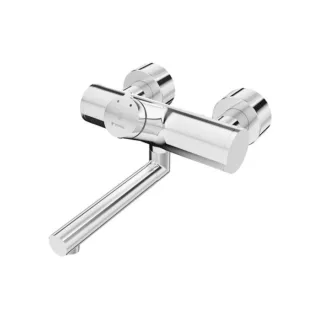 Schell Vitus Selbstschluss-Waschtisch-Armatur 016510699 210 mm, für Mischwasser, mit Desinfektion, verchromt