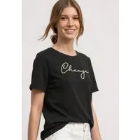 STREET ONE T-Shirt aus softem Materialmix