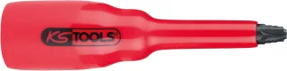 KS Tools 3-8" Bit-Stecknuss mit Schutzisolierung für PZ-Schrauben - 117.1739