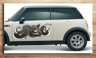 Aufkleber , Autoaufkleber Graffiti Style "Aufkleberstyle"