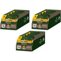 JACOBS Kaffee Pads Crema kräftig Senseo kompatibel 15 x 18 = 270 Getränke, (Packung, 15er Pack)