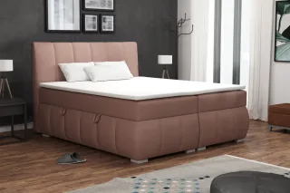 Boxspringbett Schlafzimmerbett VINCENZA 140x200cm inkl.Bettkasten