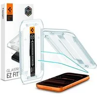 Spigen Displayschutzfolie 2x Displayschutz iPhone 18 Pro Max / 17 Pro Max /16 Pro Max Panzerglas für Apple iPhone 18 Pro Max, Displayschutz-Set, 2 Stück, Tempered Glass, Anti-Fingerabdruck, Case Friendly, Hartglas