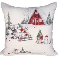 OTTO home Dekokissen Lealux, ohne Füllung, 40 x 40 cm, weihnachtlich, Weihnachtsdeko