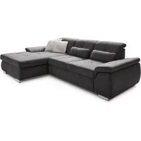 Die PlanBar Ecksofa MP-IN16037 L-Form, Breite 289 cm, mit Kaltschaum-Polsterung, mit Sitztiefenverstellung & Zierkissen