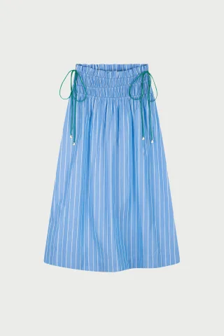 Fabienne Chapot - Yoko Skirt marina blue/cosy white - Gr. - 36