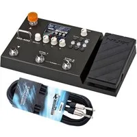Nux E-Gitarre Nux MG-400 Multi-Effektgerät für Gitarre mit Kabel, Effektgerät, Inkl Netzteil