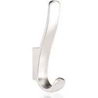 SO-TECH® Garderobenhaken Kleiderhaken NINA Bohrlochabstand 16 mm inkl. Schrauben, Chrom matt
