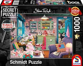 Schmidt Spiele 59653 - Secret: Großmutters Stube (1.000 Teile)
