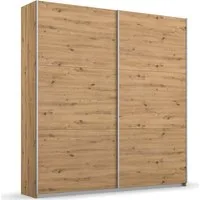 rauch Schwebetürenschrank AURELIO Kleiderschrank Garderobe (3 Ausstattungen BASIC/CLASSIC/PREMIUM (inkl. SOFT-CLOSE-FUNKTION) 3 verschiedene Ausstattungsvarianten Griffe aus Metall MADE IN GERMANY