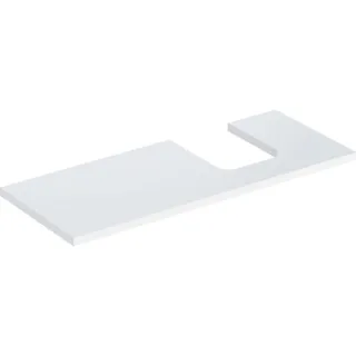 Geberit ONE Waschtisch-Platte, Ausschnitt rechts, für Aufsatzwaschtisch Schalenform 505315001