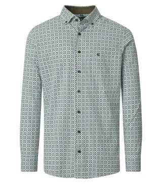 REDMOND - Freizeithemd grün - Gr. - XL