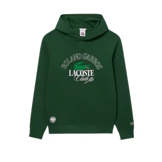 Lacoste - "Roland Garros Edition" Kapuzenpullover für Herren (Grün)