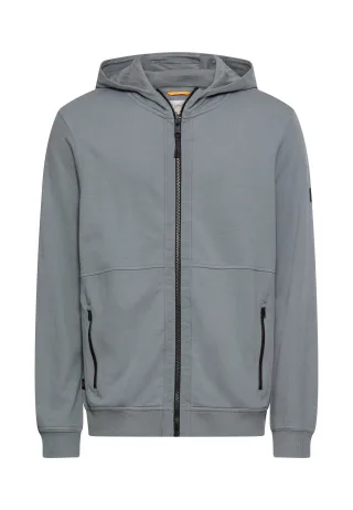camel active - Sweatjacke mit Taschen stormy blue - Gr. - 3XL