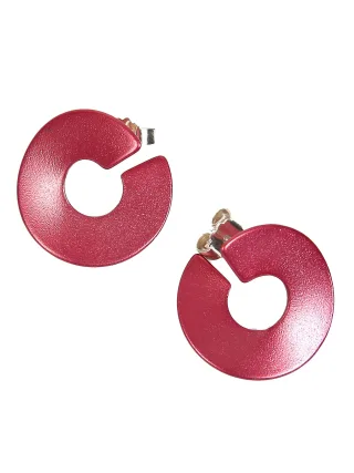 DeMarie Ohrringe eloxiertes Aluminium rosafarben