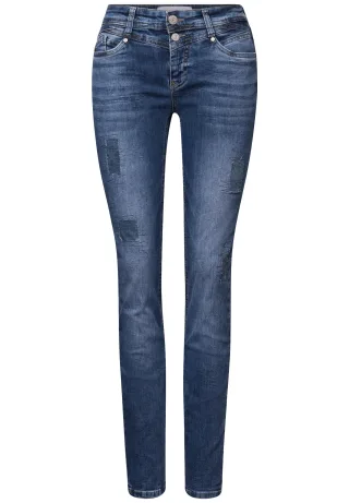 Street One - Street One A379173 mid blue random washed mid blue random washed - Gr. - 28