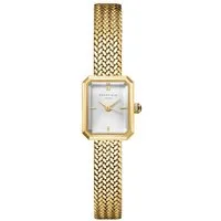 ROSEFIELD Quarzuhr ROSEFIELD Damenuhr Mini Octagon 18.5mm Goldfarben