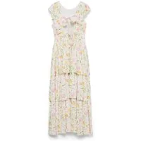 Vero Moda Maxikleid VMESTELLA SL MAXI DRESS EXP Viskosemischung