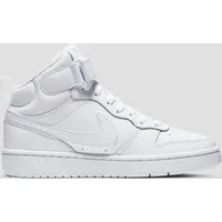 Nike Sportswear Court Borough Mid 2 (GS) Sneaker Design auf den Spuren des Air Force 1, für Kinder & Jugendliche