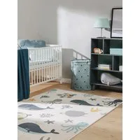 benuta Kinderteppich Fabius, rechteckig, Höhe: 6 mm, Kunstfaser, Berber, Ethno-Style, Wohnzimmer