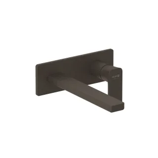 KLUDI-RENON 2-Loch-Wand-Einhandmischer 240 MM Feinbau-Set mattschwarz 422453975