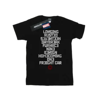 Marvel - "Trigger Words" T-Shirt für Damen (Schwarz)