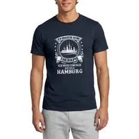 Spreadshirt T-Shirt Keine Therapie Ich Muss Nach Hamburg Männer T-Shirt (1-tlg)