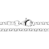 OSTSEE-SCHMUCK Silberkette Ostsee-Schmuck Kette Erbs 2,5 mm Kette Erbs 2,5 mm (1-tlg)