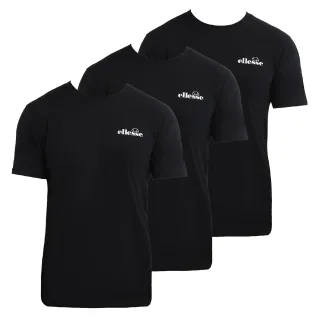 Ellesse - "Azzini" T-Shirt für Herren (3er-Pack) (Schwarz)