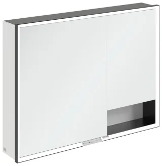 Villeroy & Boch Aufputz-Spiegelschrank My View+ B48110 1000x750x168mm m. Bel. Brilliant White B48110VE