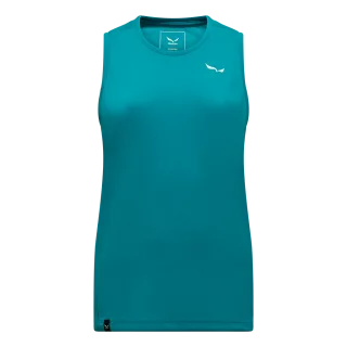 SALEWA - Sporty Dry'Ton Damen Tanktop - Blau (Gr.44)