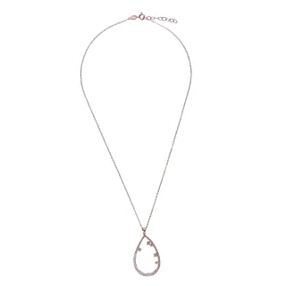 Orphelia 'Islia' Damenkette mit Anhänger aus 925er Sterlingsilber - Rosé ZH-7423/RG
