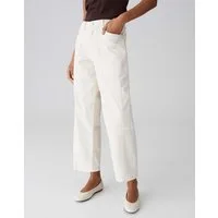 OPUS Relax-fit-Jeans Barrel Jeans aus Dry Indigo® Mid Rise Authentische Waschung, aufgesetzte Cargotaschen