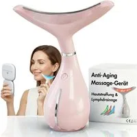 BeautiQ Gesichtsmassagegerät [Preissieger] Beauty Prestige Anti-Aging, Faltenwunder, 4-in-1-Technologie für jugendliche Haut: LED, Vibration, Wärme & Kälte