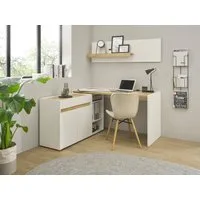 Home affaire Büromöbel-Set CiTY/GiRON, (Set, 4-tlg)