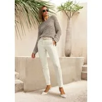 MADELEINE Strickpullover Pullover mit Ajour-Muster