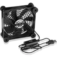 euroharry Mini USB-Ventilator USB leise PC Ventilator usb lüfter pc lüfter PC 120MM Gehäuse lüfter