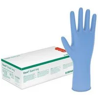 B. Braun Einweghandschuhe Vasco Guard long U.-Handschuhe, PF, Gr S/M/L/XL (Untersuchungshandschuhe, 100-St., Sehr gute Elastizität für optimalen Tragekomfort und flexible Passform) Unsteril verpackt, latexfrei