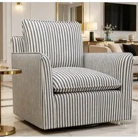 CANMOV Loungesofa Einzelsofa, 360 ° Drehbare Relaxsessel mit Rückenkissen und Sitzkissen, Einzelsessel mit Zierkissen, am Boden drehbar