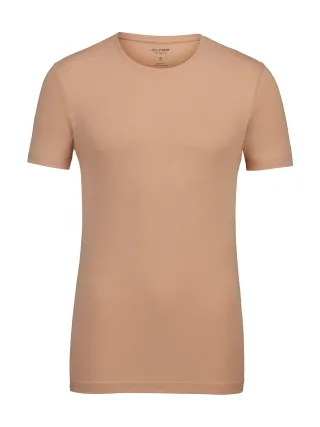 OLYMP - OLYMP Level Five Unterzieh-T-Shirt Caramel - Gr. - XXL