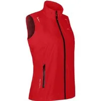 Bergson Regenjacke HELLI Weste Damen Regenweste, Netzfutter, 12000 mm Wassersäule, Normalgrößen, sal