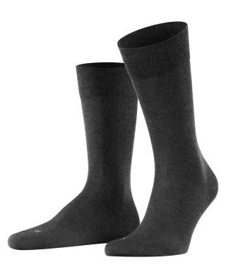 FALKE - FALKE Sensitive Malaga Herren anthracite mel. - Gr. - 40.5