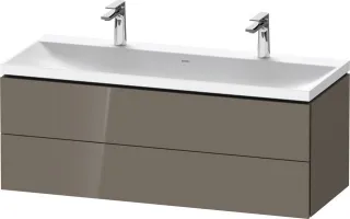 Duravit L-Cube c-shaped Set wandhängend 1200x480x480 mm - LC6954O89890000 LC6954O89890000