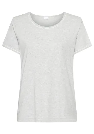 LASCANA - LASCANA LAS T-Shirt grey - Gr. - 50