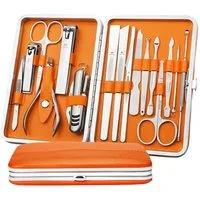 DEBAIJIA Nagelknipser 16-Teilig Nagelknipser Set Luxus Maniküre Pediküre Kit