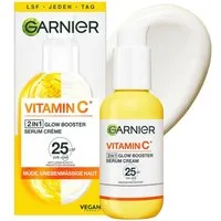 GARNIER Gesichtsserum Garnier Serum-Crème gegen müde Haut und dunkle Flecken, 1-tlg.