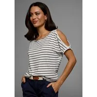 Laura Scott T-Shirt mit Cut-Out Effekt an den Schultern