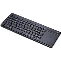 Renkforce Funktastatur mit integriertem Touchpad RF-3820142 Tastatur (Integriertes Touchpad, Maustasten, Multimediatasten)