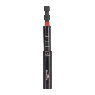 Milwaukee SHOCKWAVE Magnetbithalter 1/4" Hex 75 mm mit Führungshülse - 4932500395